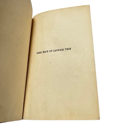 The Man In Lower Ten By Mary Roberts Rinehart (1909, HC) - Picture 8 of 9